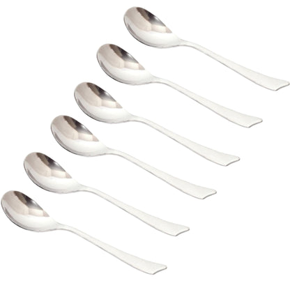 Cutlux Stainless Steel Spoons Set Dinner Spoon Length 18.5 cm 1.7mm Thickness, for Home & Kitchen