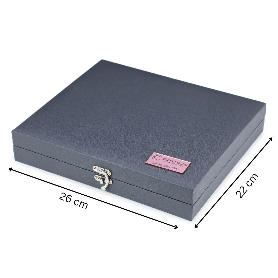 Cutlux 18 Pieces PVD Rose Gold Cutlery Gift Set