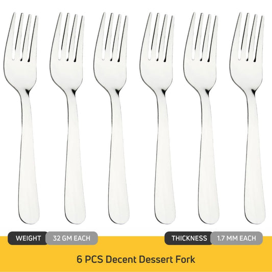 Cutlux Stainless Steel Table Forks Set for Home & Kitchen