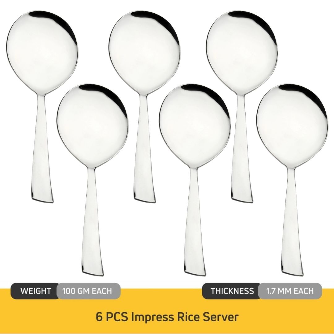 Cutlux Kitchen Tools Heavy Gauge Rice Server/Rice Spoon/Serving Spoon