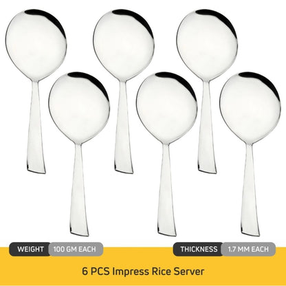 Cutlux Kitchen Tools Heavy Gauge Rice Server/Rice Spoon/Serving Spoon