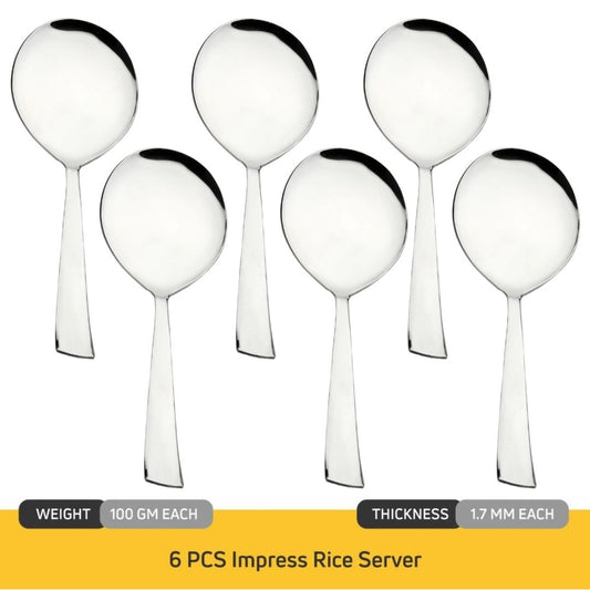 Cutlux Kitchen Tools Heavy Gauge Rice Server/Rice Spoon/Serving Spoon